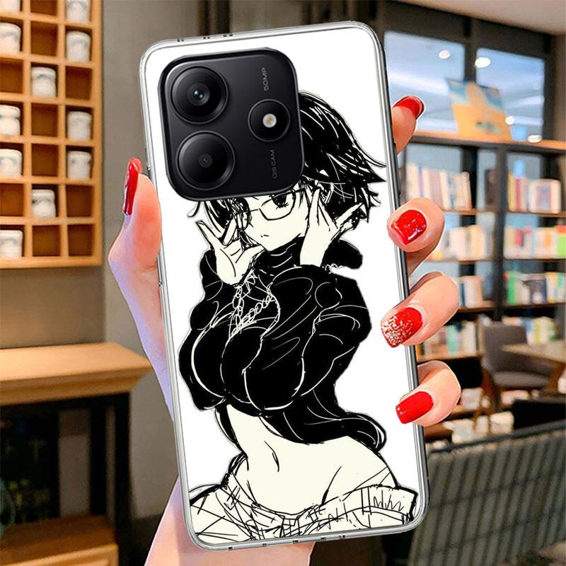 Huner X-Hunters Chrollo Shizuku Phone Case For Xiaomi Redmi Note 15 14 13 12 11 10 Pro Plus 14S 12S 11S 11T 11E 10S Soft Fundas