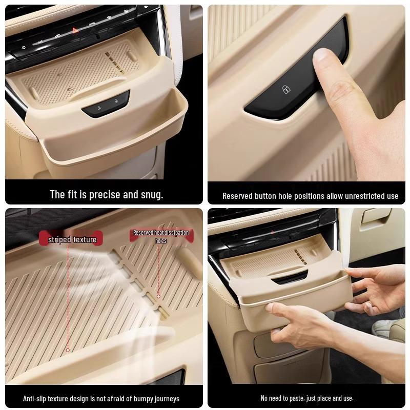 Buick GL8 New Energy Wireless Charging Pad & Console Storage Box for Zun ES/PHEV Modification