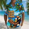 Men's Beachwear  3D Print Shirt Button Up Shirt Casual Shirt Summer Shirt Short Sleeve Daily Vacation Clothing