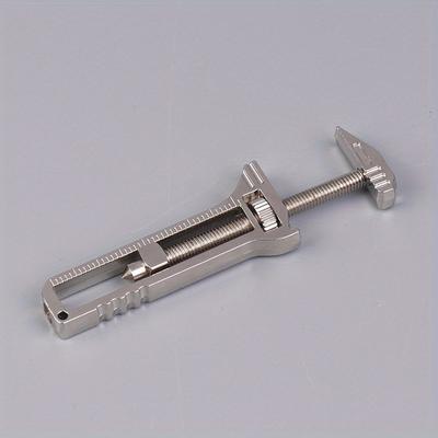 1Pcs Mini Wrench Pocket Portable Multitool Tools for Outdoor Camping Compact Titanium Alloy Bottle Opener