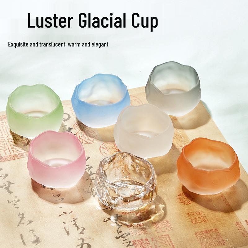 Small Crystal Ink Dish for Calligraphy – Chinese Painting Water Bowl and Brush Rest.