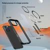 Magnetic Phone Case for iPhone 17 Pro Max, Starlight, Apple 16 Pro Frosted Stand, Protective Cover for 14 and 15.