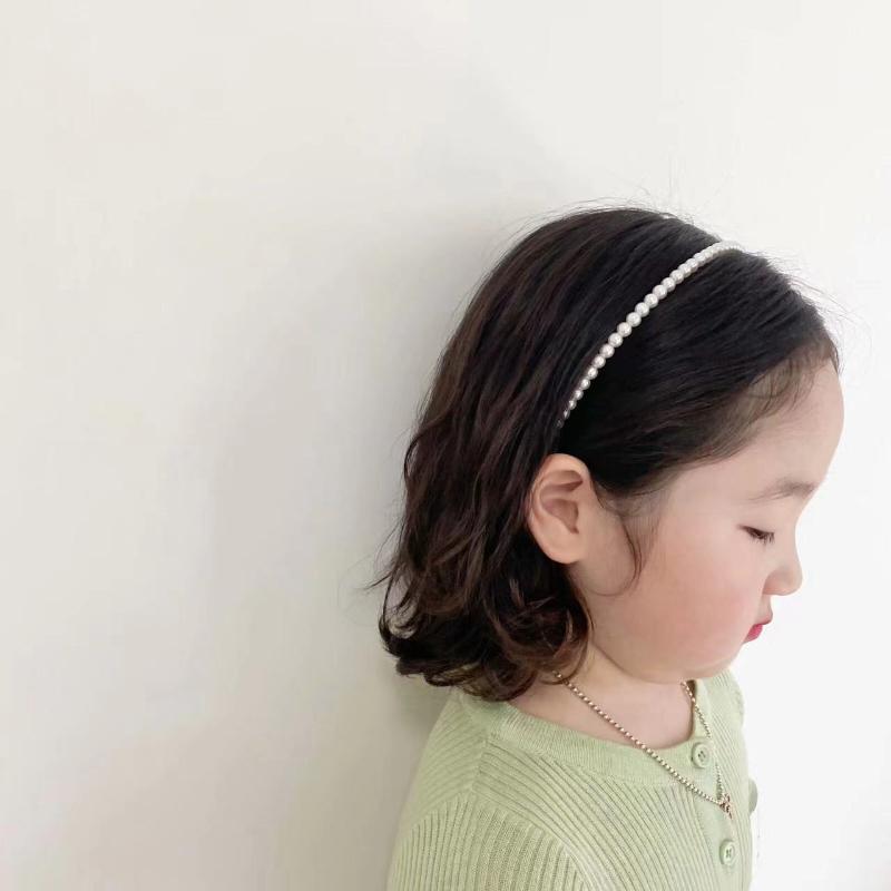 Korean Beads Imitation Pearl Hair Hoop Fashion Sweet Chic Headbands Ornaments