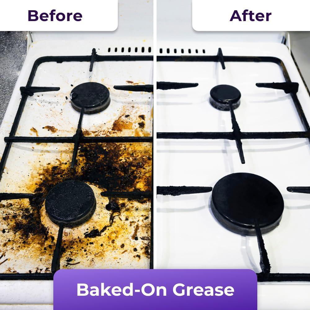 All-Purpose Cleaner Kit Instant Heavy Oil Stain Removal with Concentrated Tablets for Household Kitchen Bathroom Degreaser Spray