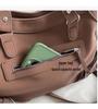 Borsa Tote da Moto Coreana con Borchie da Donna - Borsa a Tracolla a Spalla Crossbody di Grande Capacità per l'Autunno 2025
