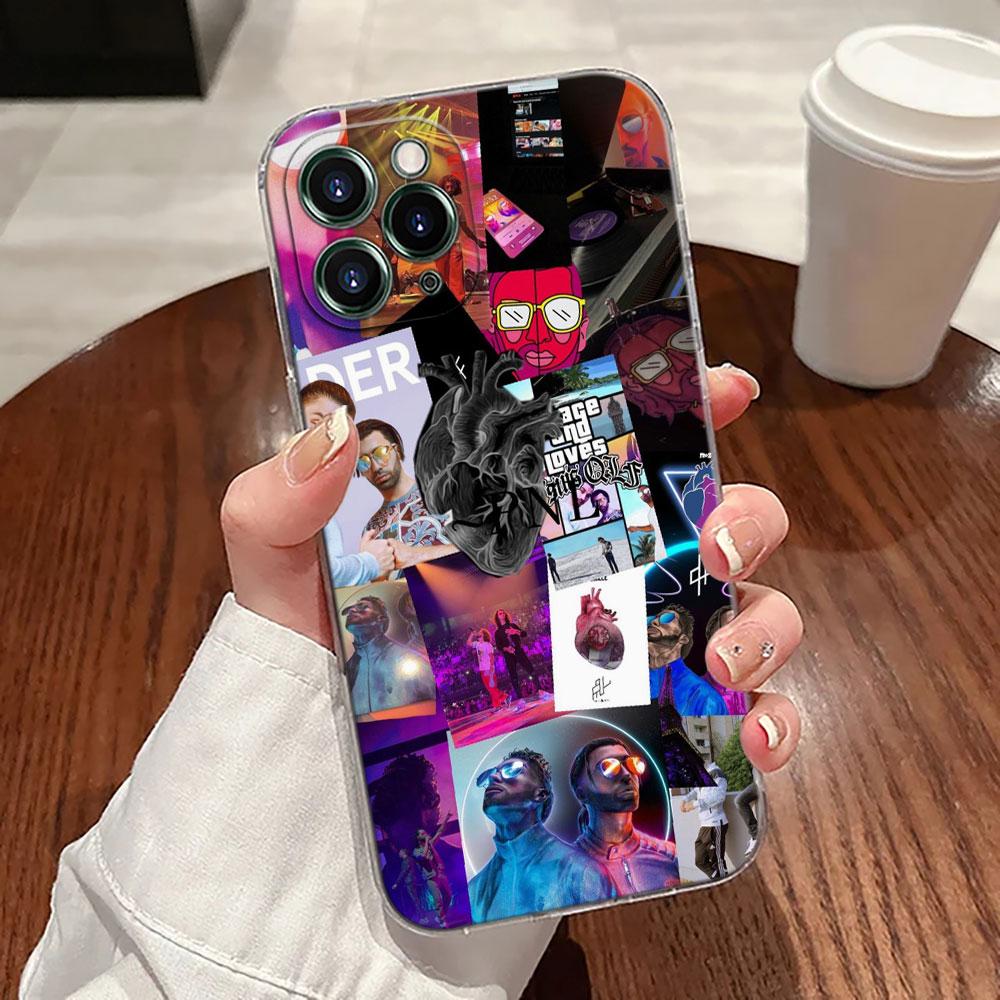 

Singer PNL QLF Rapper Heart Case For Apple iPhone 17 16 15 14 13 12 11 Pro Max 16 Plus 16E 17Air 17Pro Phone Cover Silicon Funda iPhone 11Pro Max