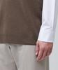 MUSINSA STANDARD Lambswool V-Neck Knit Vest [Mocha]