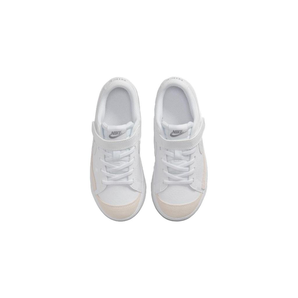 Nike Blazer Low '77 Low top Skateboard Shoes White Children Aged 3 7 Years Old DA4075-110
