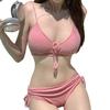 Sexy Split Sling Bikini - Women's Stylish Swimwear for Hot Springs and Beach Vacations
