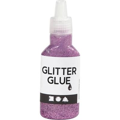 Glitter Glue - Single - Purple - 25 Ml - Precise Applicator Tip - Easy Application