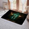 M Murder Drones Floor Mat Eco  Flannel Doormat Non Slip Odorless Indoor Floor Rug Soft Short Plush Home Mat