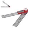 Angle Finder 360° Digital Display  Stainless Steel Portable Electronic Measuring Ruler for Wo