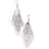 Les Trésors De Lily [J9481] - Silver 'Fatma' Designer Earrings