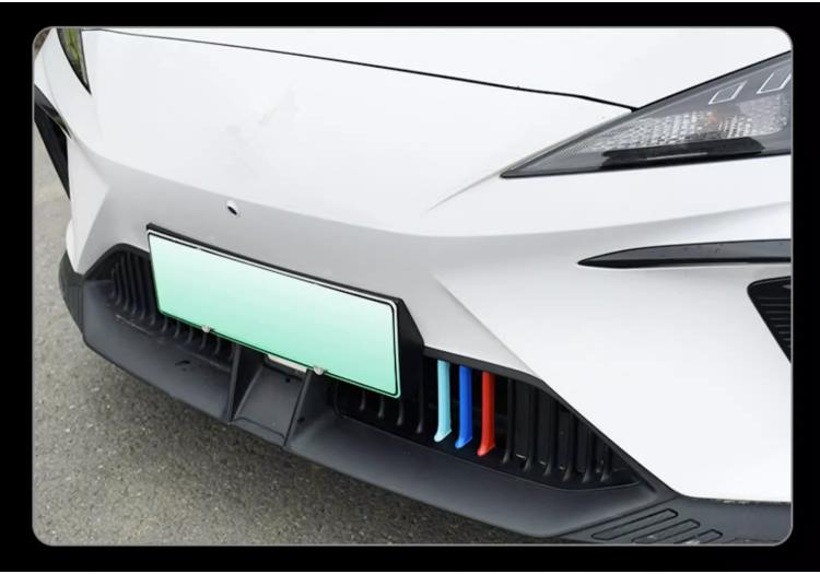 For MG 4 MG4 EV EH32 MuLan 2022 2023 2024 ABS Grille W Around Trim Racing Grills Trim Front Grille Trimmed In 3 Colors Car Styling
