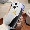 Wood Grain Golden Horse For Redmi Note 10 10T 11 12 13 14 11T 11S 12 14 Pro Plus A4 14C A3 A3x K40 Gaming Tempered Phone Case