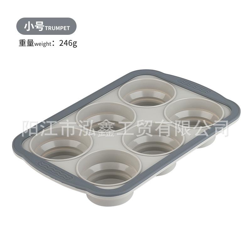 Baking tools, food-grade silicone cake molds, round cake molds, chiffon bread baking sets, direct factory sales