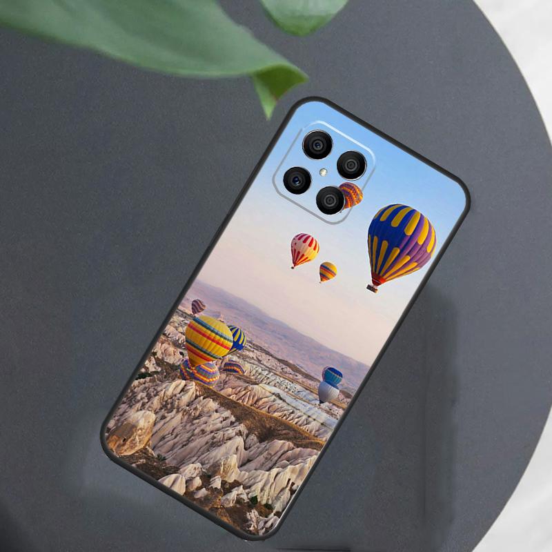 Hot Air Balloon Travel Mountain For Honor Magic 7 Lite 6 8 Case For Honor 200 400 Pro 90 70 50 X8c X8b X9a X9b X9c X9d Win RT