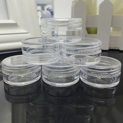 50 adet/takım 2.5ML saklama kutusu Temizlemesi Kolay Yaygın Uygulamalı Küçük Boy Krem Numune makyaj saklama kutusu Losyon için