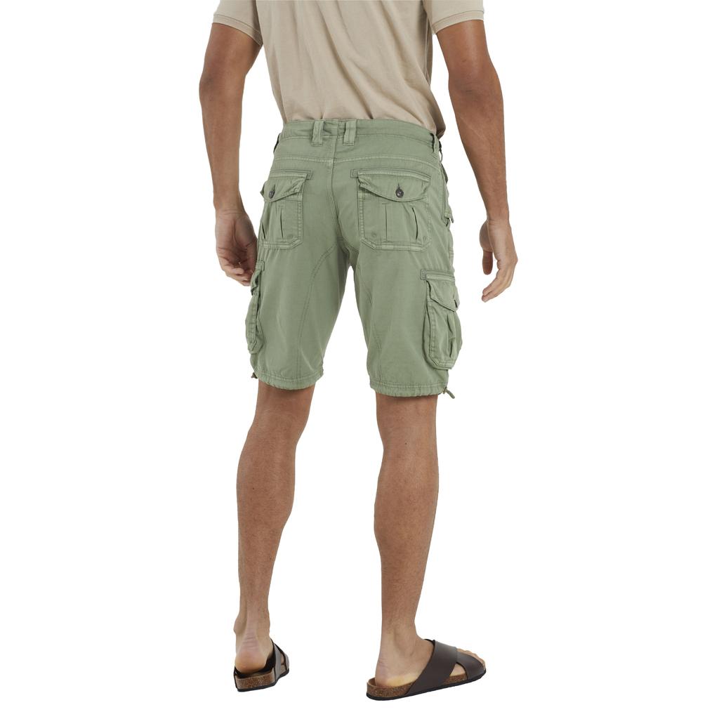 Brave Soul Mens Cotton Twill Cargo Shorts