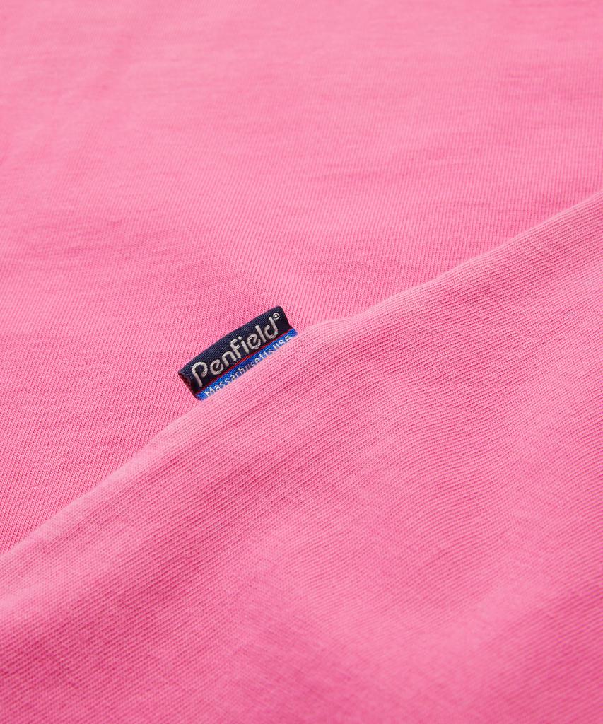 PENFIELD Washed Basic Pocket Long Sleeve T-Shirt Pink_Fs1Kt41U