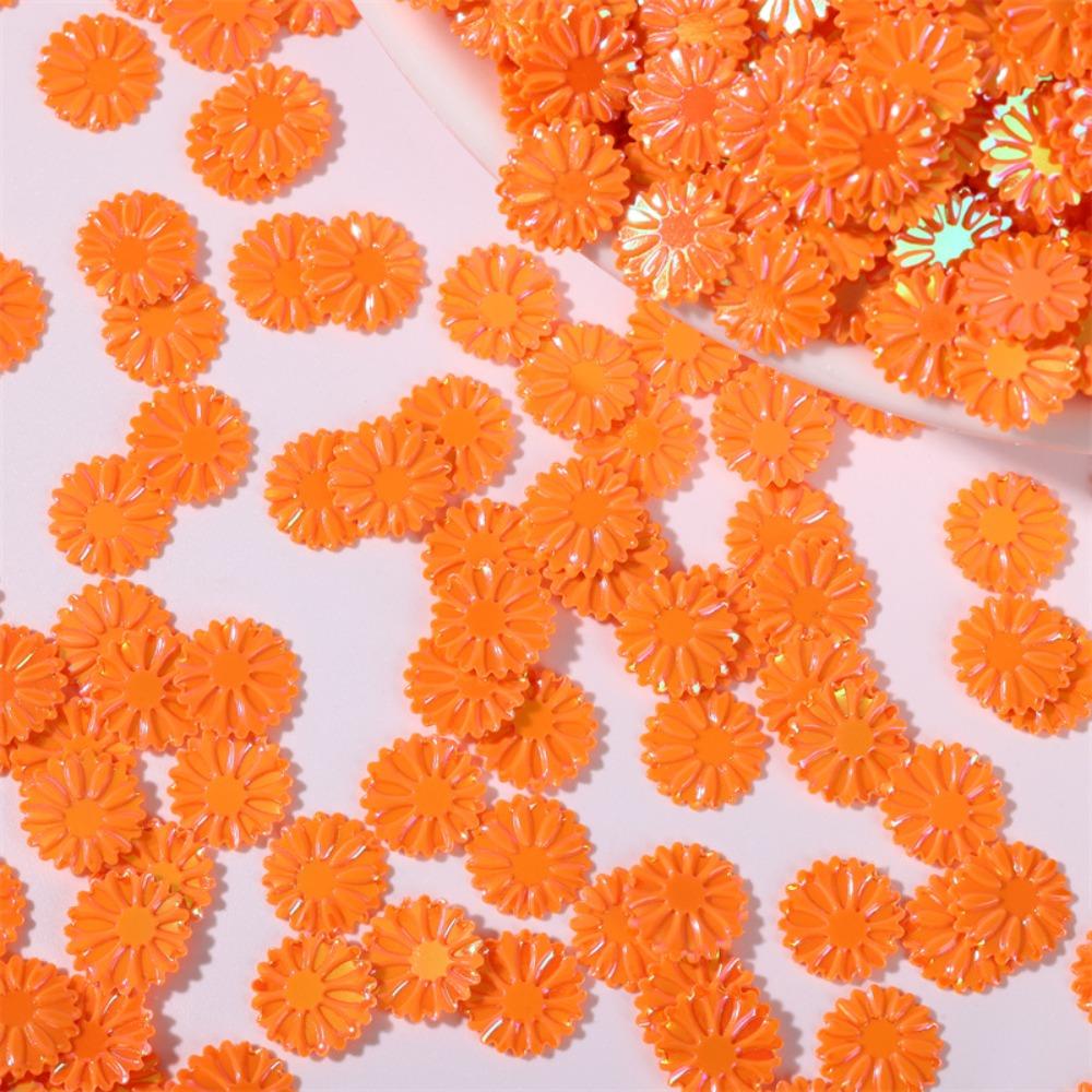 Phone Case Decor Daisy Sequins Glitter Nail Art Slime Fillers Flower Loose Sequins Handmade