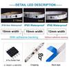 WS2811 LED szalagfény DC12V 24V 30/60 LED/m Címzett Intelligens Intelligens 5050RGB WS2811 Pixelek LED Fény IP30/65/67 Fekete/Fehér PCB