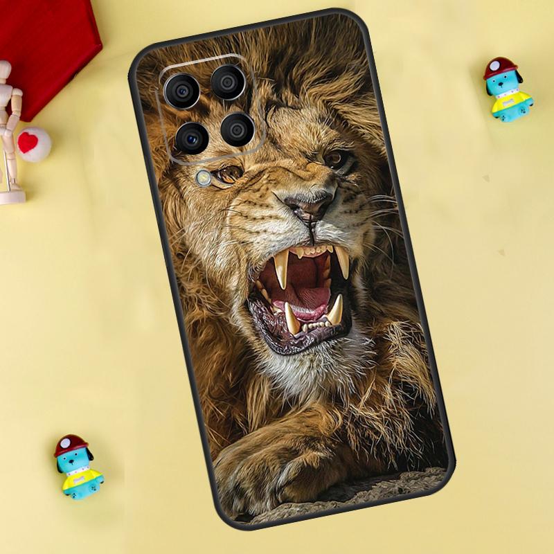 Roaring Lion Case For Samsung Galaxy M33 M15 M55 M31 M13 M12 M14 M06 M16 M36 M56 M53 M32 M52 M35 M34 M54
