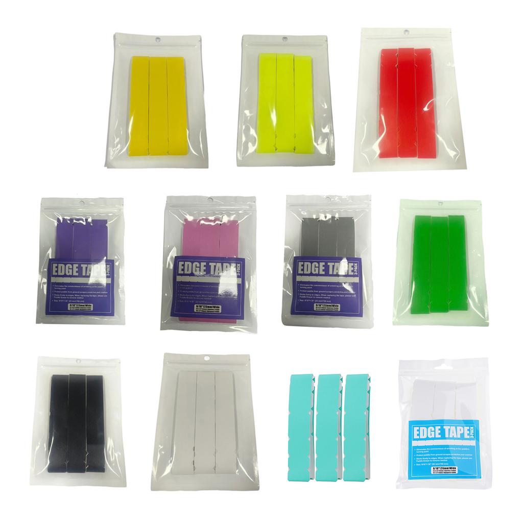 3 Stück Pickleball Schläger Schutzband Schlägerkopf Kantenschutz Schlägerkopf Schutzbänder für die meisten Pickleball Schläger