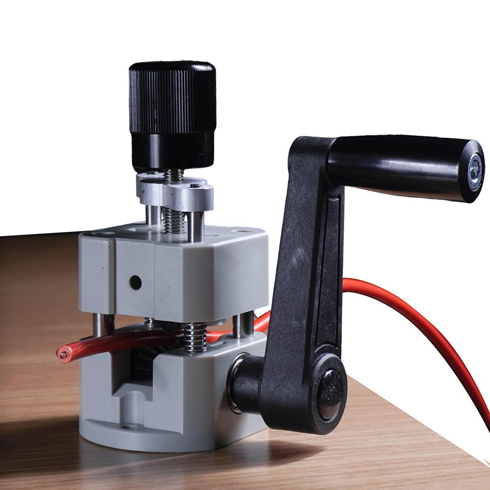 Wire Stripper Hand/electric Drill Drive Wire Stripping 120mm For Household Manual Copper Aluminum Wire Cable Peeling Stripper