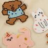 Original Embroidery Label Embroidery Sticker Badge Cartoon Animal Series Clothing Accessories Self-adhesive Patch Cloth Sticker