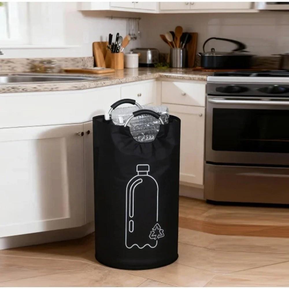 Large Capacity Folding Storage Bag 82L Wastewater Bottle Collector Bag Laundry Bin  Storage