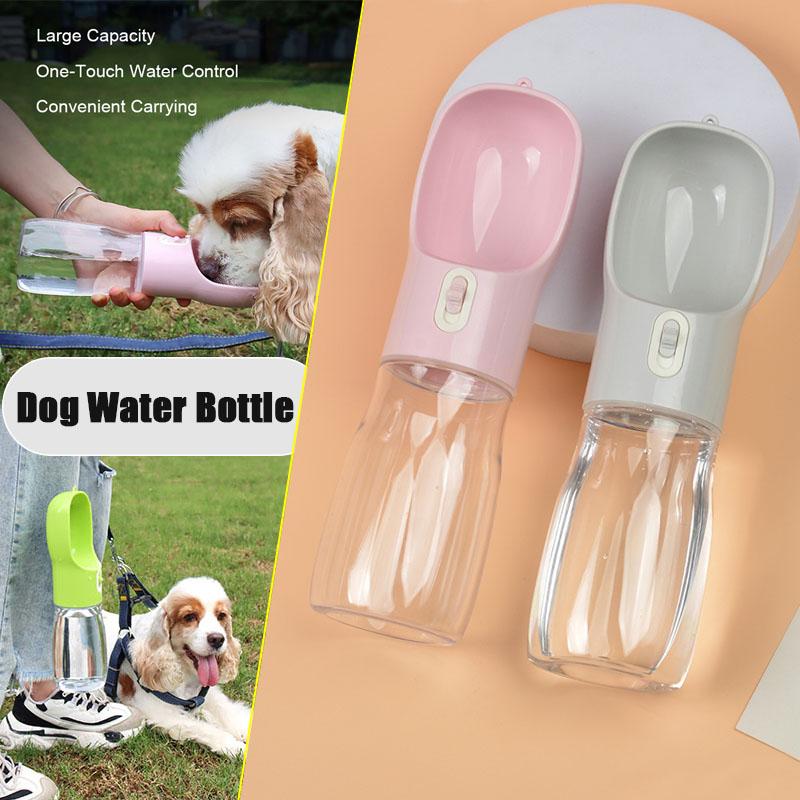 Portable Pet Dog Water Bottle For Small Big Dogs Cats Outdoor Travel Puppy Drinking Bowl Water Dispenser Chihuahua Pug Supplies