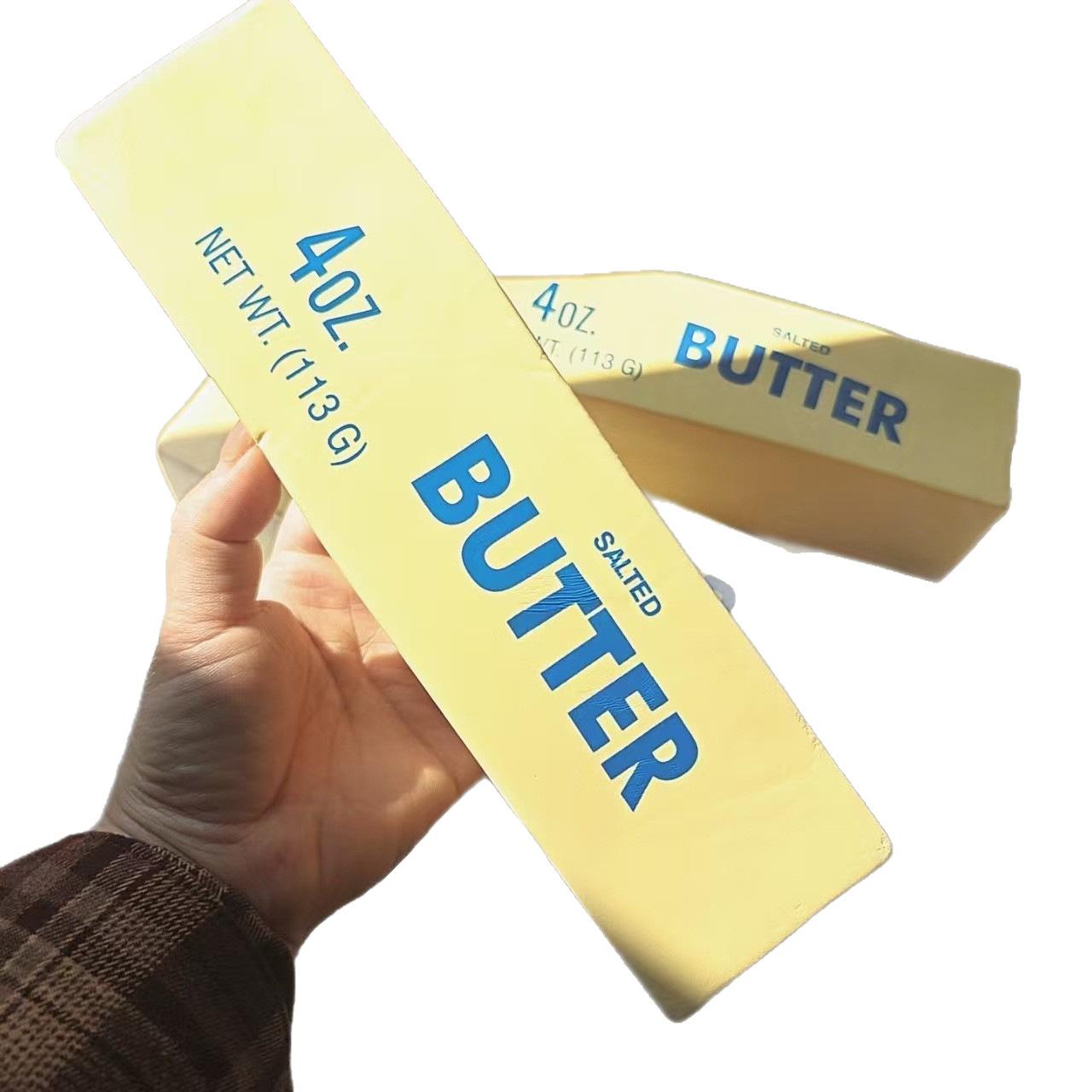 24 CM Jumbo Boterstick Squishy Super Zacht Vochtig Langzaam Rijzend Knijpspeelgoed Stressverlichtend Speelgoed voor Tieners