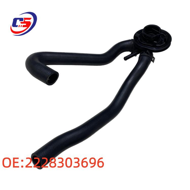 

Mercedes Compatible Rubber & Plastic Assembly Hose: Ventilation, Air, Exhaust, Coolant (Part Number 2228303696) 2228303696