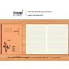 18K Large Cowhide Notebook for Elementary & Junior High Language Studies
