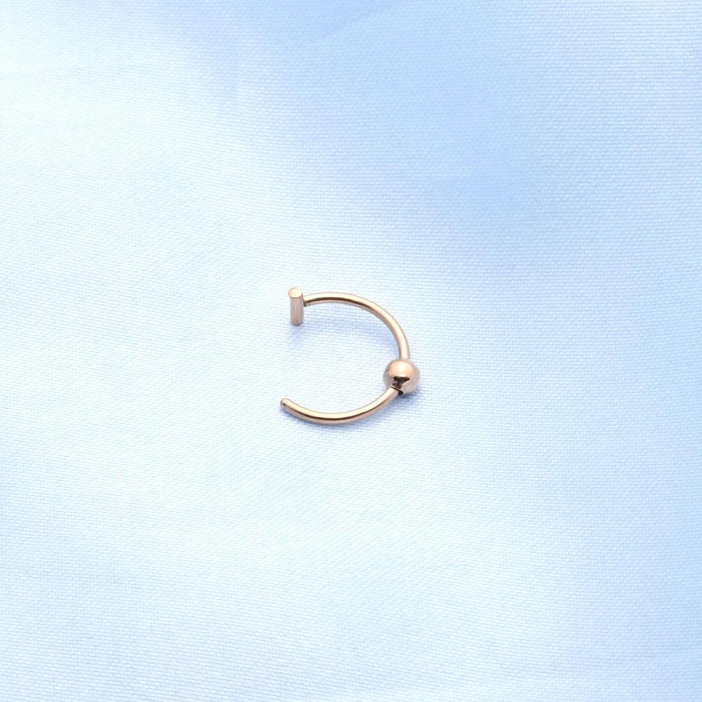 European and American Stainless Steel Lip, Nose, Eyebrow Horseshoe Piercing Jewelry