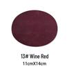 Universal Suede Oval Iron-On Elbow & Knee Patch Sticker for Jackets & Sweaters
