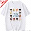 Unisex Unisex Cotton Summer T Shirt Kpop The Boyz Rock Music Fan Gift For Short Sleeve New Fashion Camisetas Popalar T Shirts
