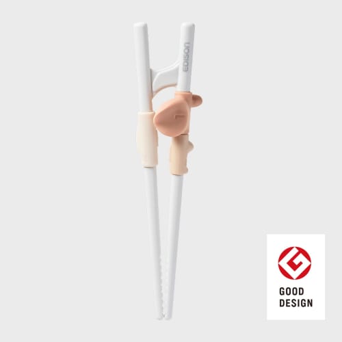 [Co-developed with the Chopstick Doctor] EDISONmama (Edison Mama) Edison Chopsticks Last Step for Children, Right Hand, Developing Self-Control, Corre