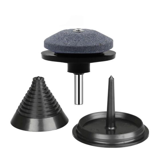 Blade Sharpener Professional Sharp Speed Grinding Universal Electric Lawn Mower Blade Sharpener Balancer Rotary Grinding Tools Lawnmower Accessories
