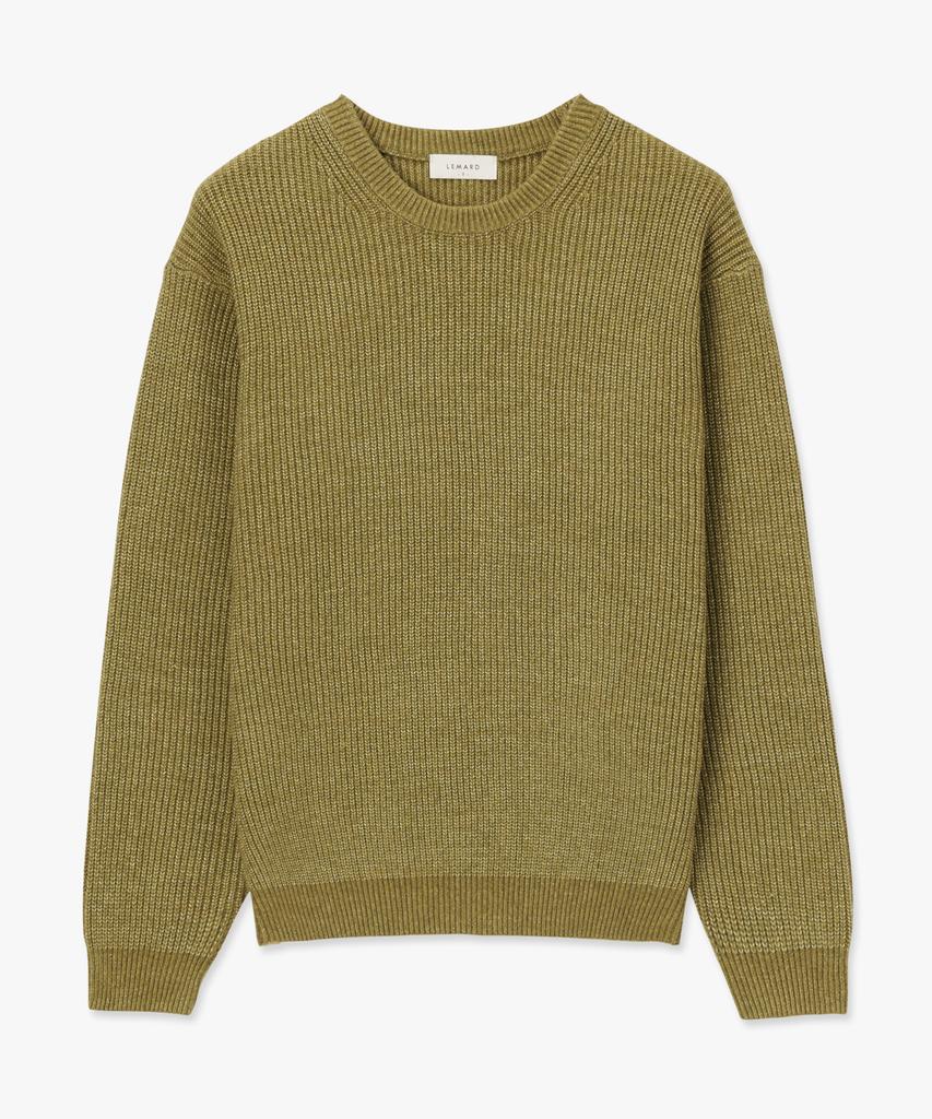 Le Mad Heavy Airwool Knit - Olive