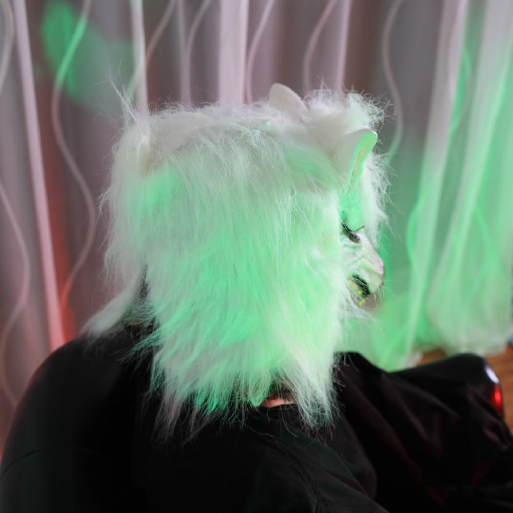 Animal Mask Full Face Wolf Head Wolf Glove Set Animal Head Cover Terror Mask Animal Mask