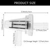Set of 3 Transparent 90-Degree Fuel Filters for Yamaha Motorcycles