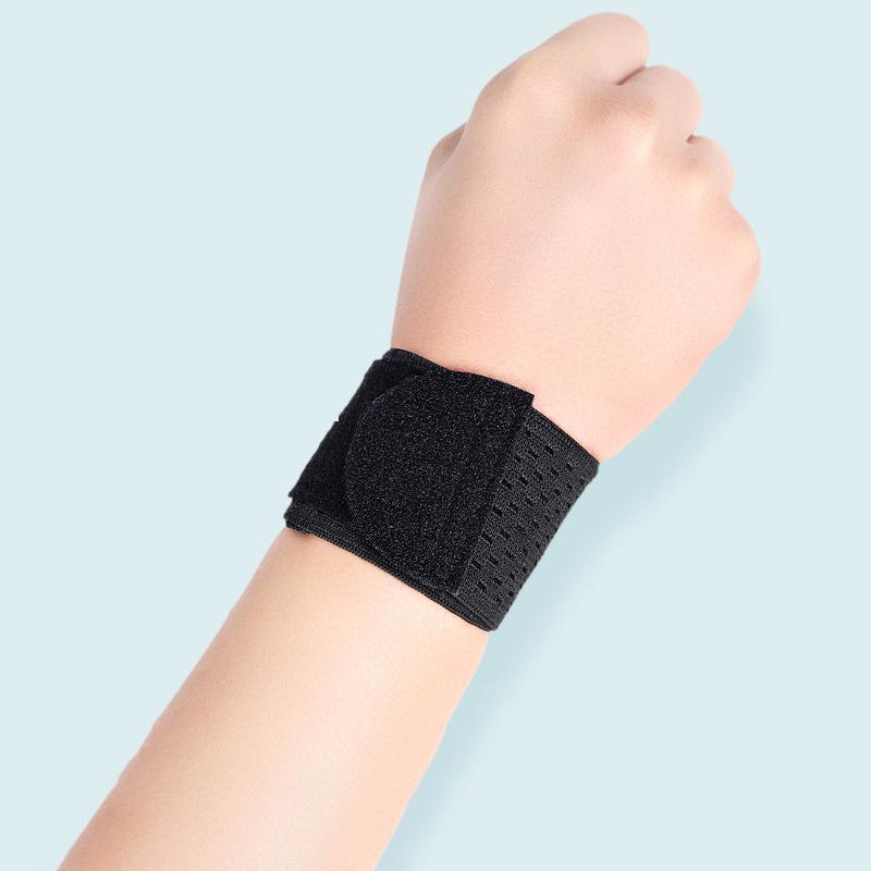 1Pcs Wrist Brace Ultra-Thin Compression Wrist Straps Wrist Support For Workout Fitness Weightlifting Tendonitis Pain Sprains one size