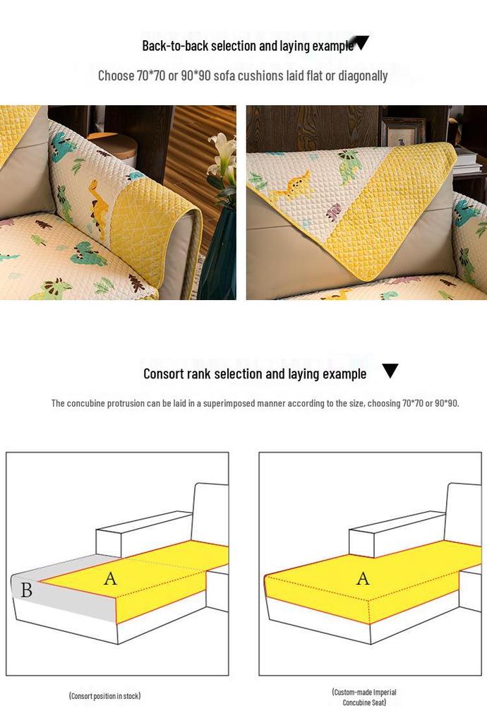 2025 Universal Chenille Non-Slip Sofa Cover - Nordic Style for All Seasons