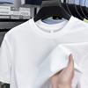 Rundhals Herren Kurzarm Oberteil T-Shirt Lässig