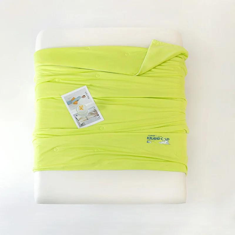 New Cool Silk Antibacterial Zero-Degree Soda Quilt Summer Quilt