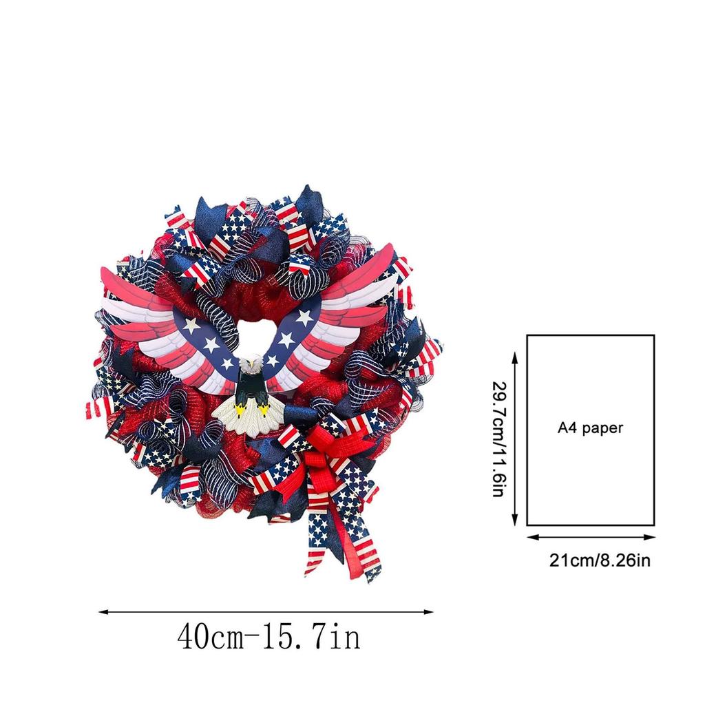 3DIndependence Day Flag Garland Home Front Decoration Door Hanging Garland Pendant