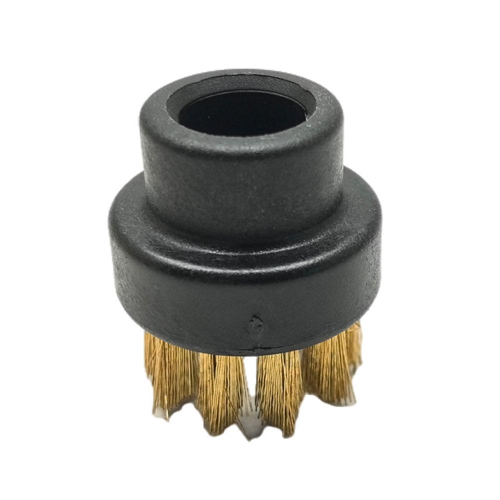 4 Piece Round Brush And Copper Wire Nozzle Accessory Kit For Dupray Steam Cleaner, Includes 2 Small Brushes And 2 Wire Brushes