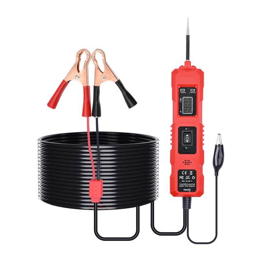 Automotive Circuit Tester Electrical System Diagnostic Tool with Probe & LED Light Voltage Test for Car Trucks & Motorcycles Easy to Use Current